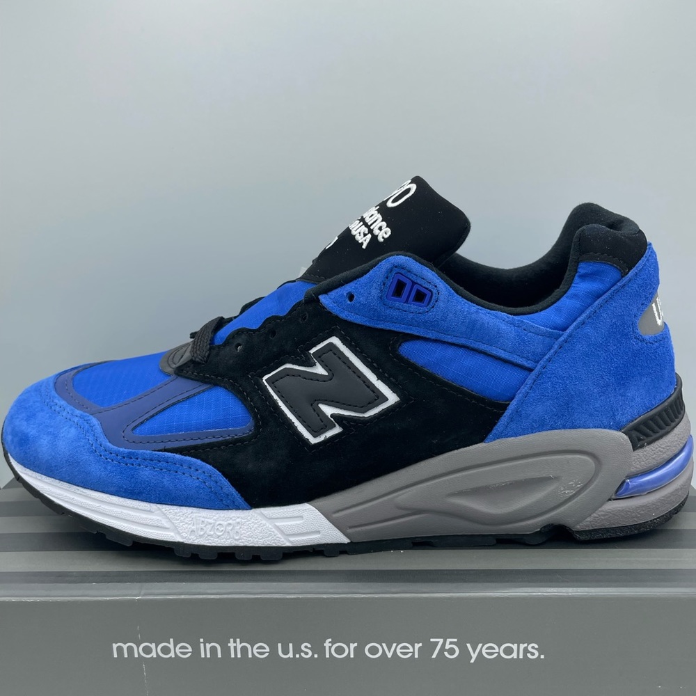 New Balance 990v2 Made In The USA ‘Blue Suede’ [M990PL2] Mens Sizes